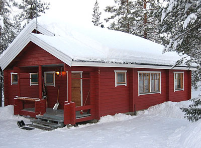Lomaset-mökki Levillä 2015